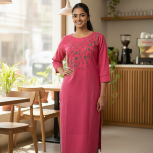 Kurta with Elegant Embroidery